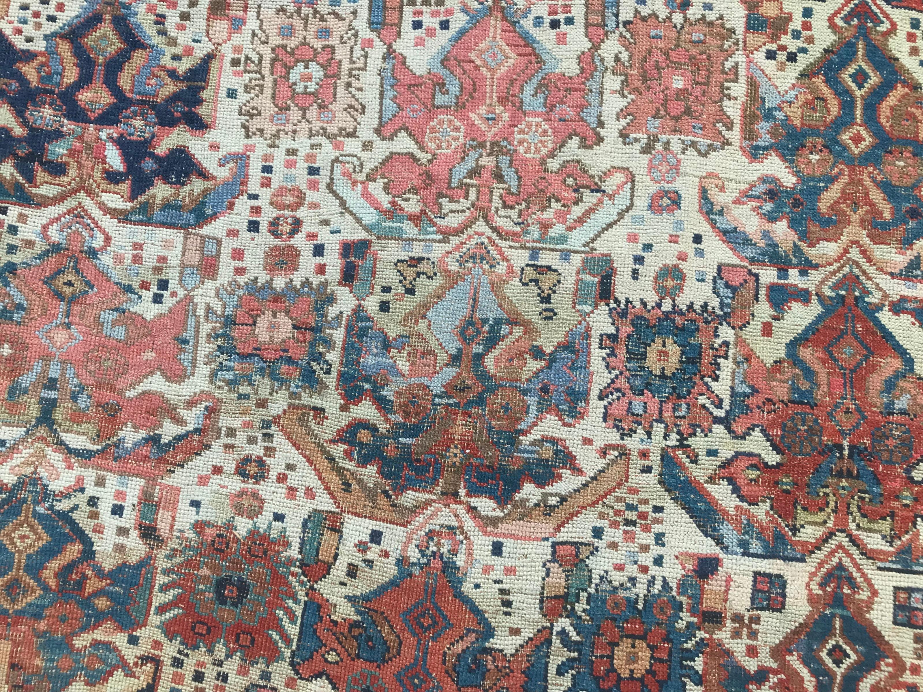 Nice Antique Afshar Rug 5