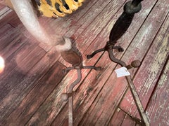 SUPERB Antique Arts & Crafts Andirons - Stickley era W5867 SALE            SALE