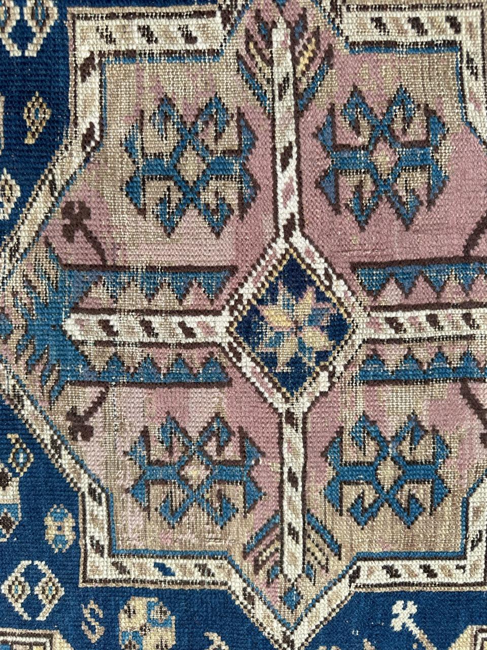 Bellissimo tappeto antico caucasico shirvan in vendita 7