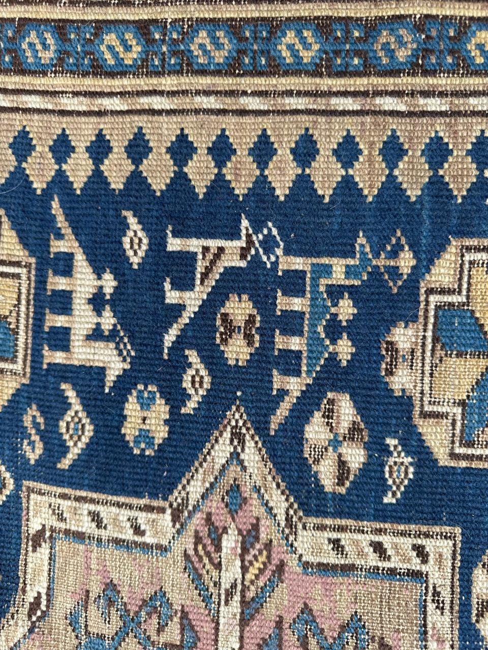 Bellissimo tappeto antico caucasico shirvan in vendita 9