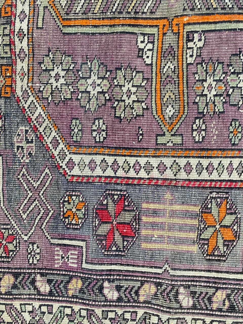 Bobyrug’s Nice Antique Caucasian Shirwan Rug For Sale 2