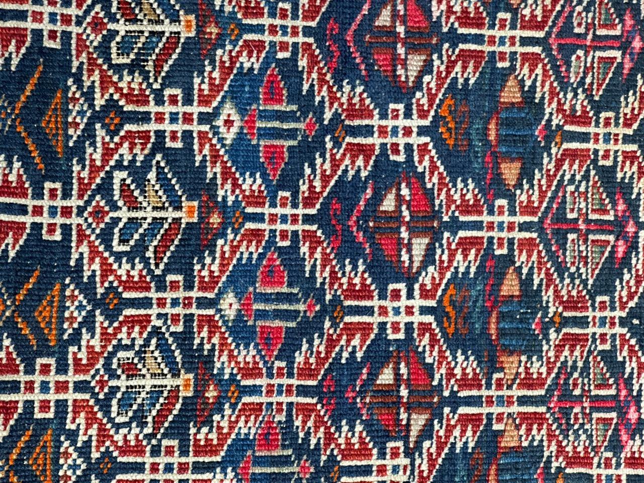 Beau tapis Shirwan caucasien ancien en vente 5