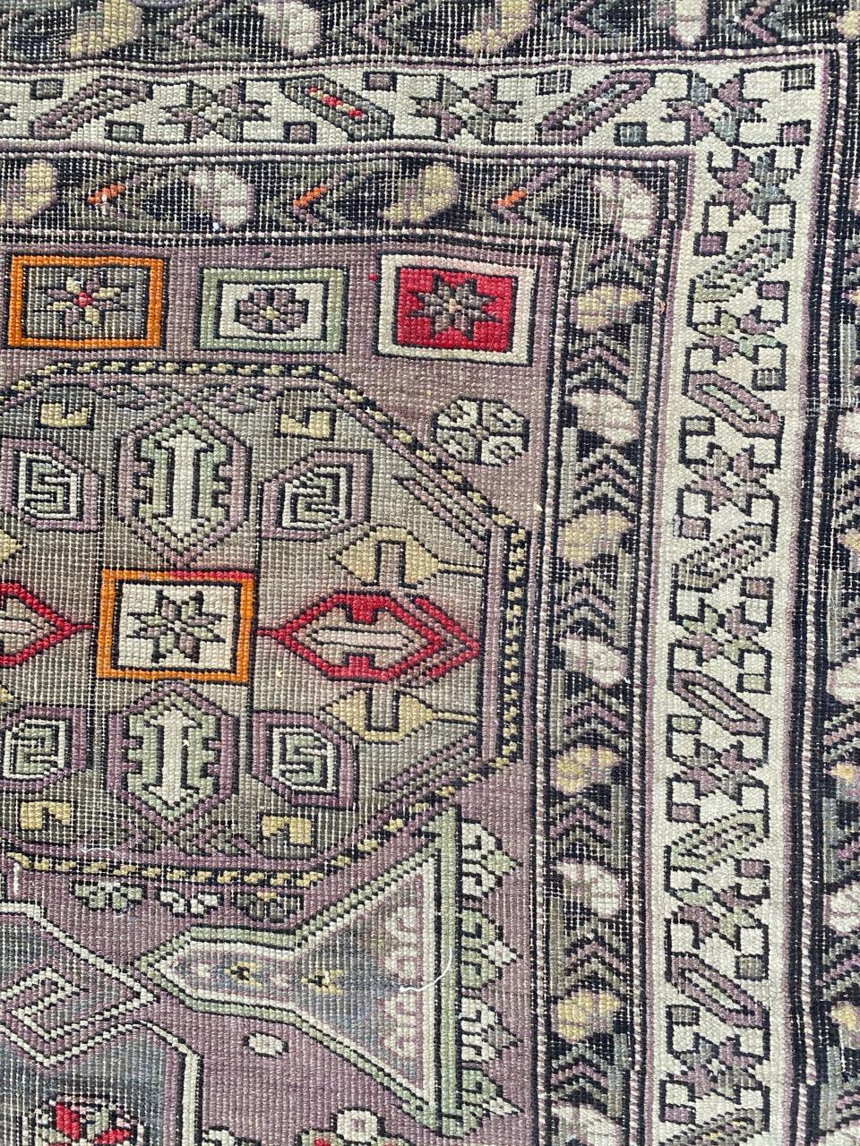 19th Century Bobyrug’s Nice Antique Caucasian Shirwan Rug For Sale
