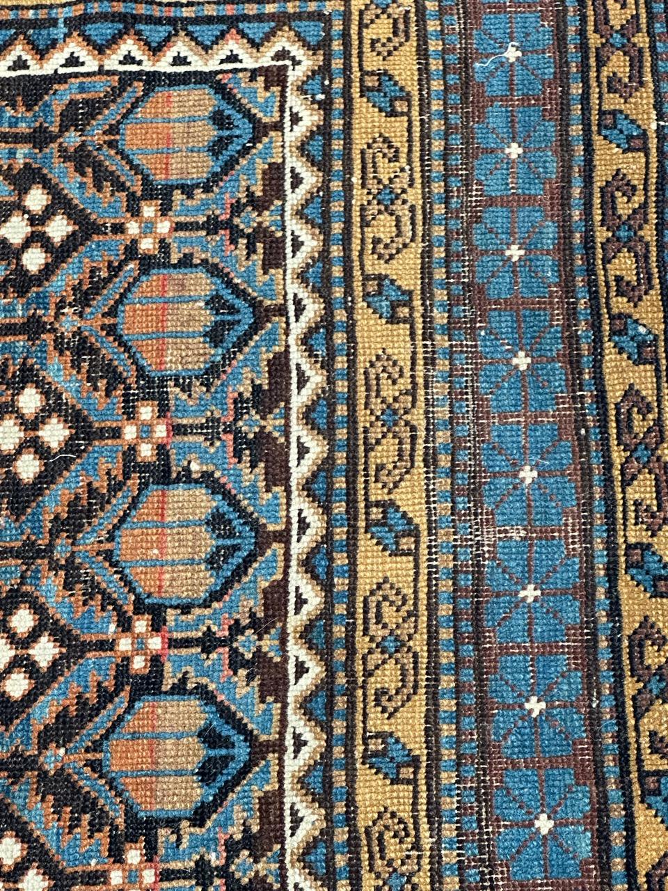 Laine Beau tapis Shirwan caucasien ancien en vente