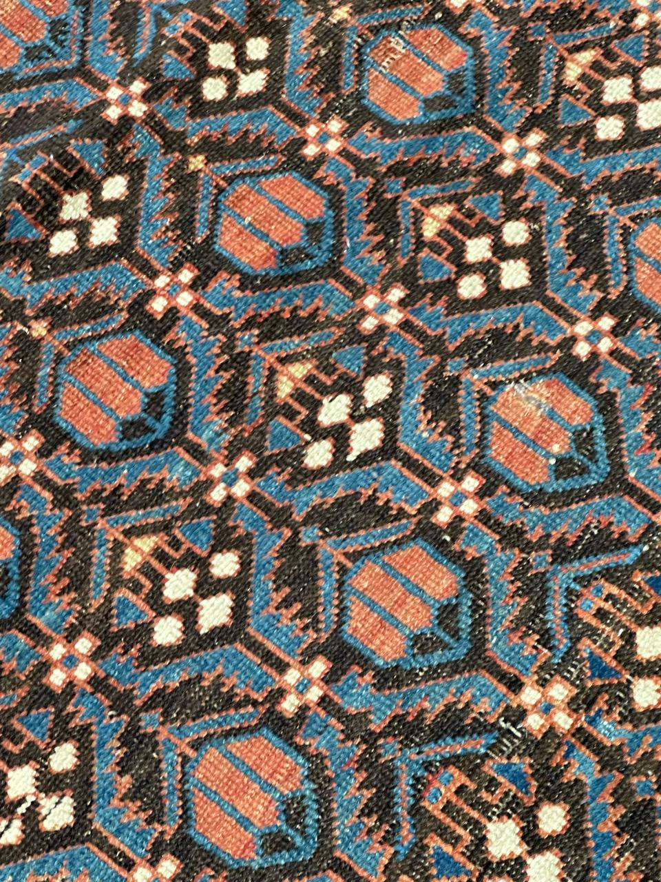 Beau tapis Shirwan caucasien ancien en vente 1