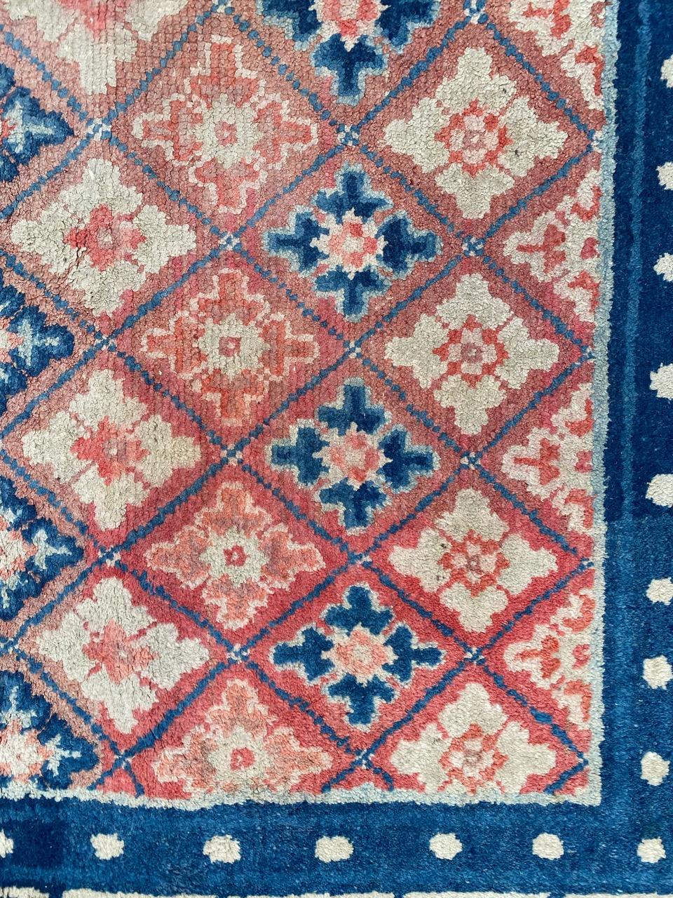 Bobyrug's Nice Antique Chinese Ningxia Rug en vente 2