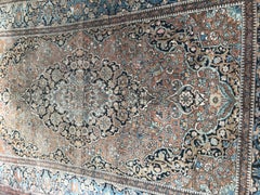 Nice Antique Fine Kashan Rug