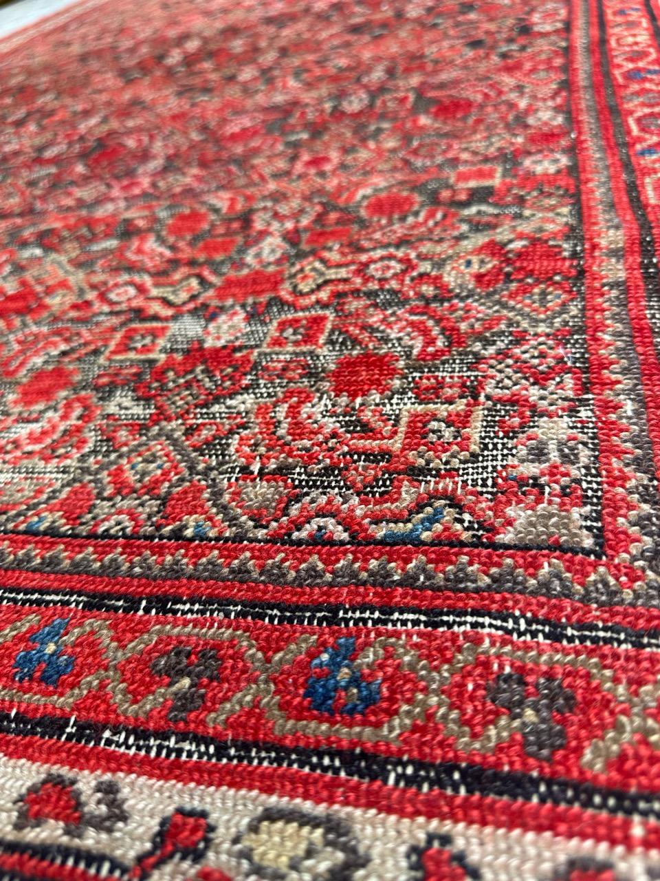 Nice antique fine Malayer rug For Sale 3
