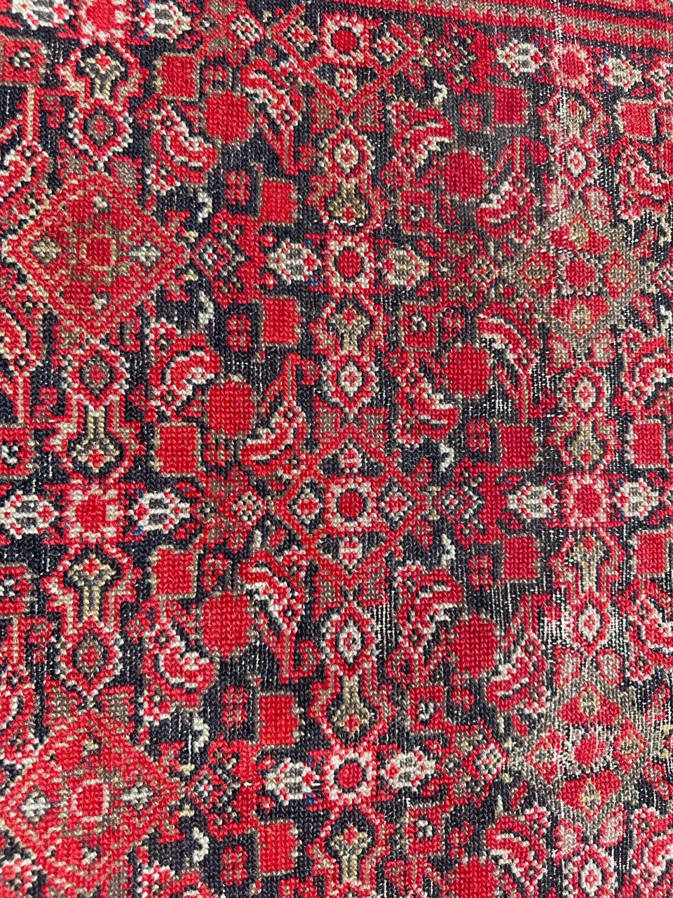 Nice antique fine Malayer rug For Sale 6