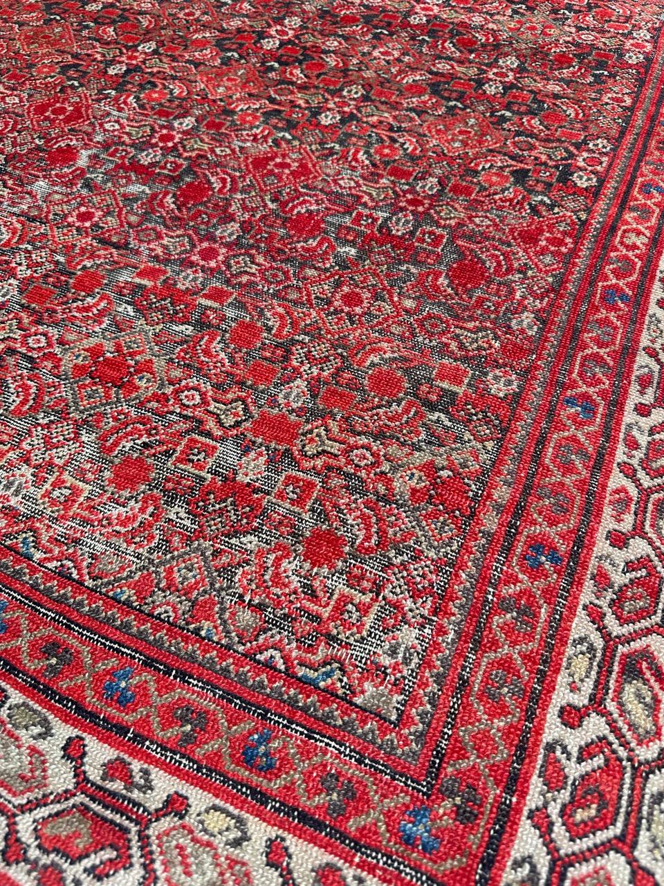 Nice antique fine Malayer rug In Good Condition For Sale In Saint Ouen, FR