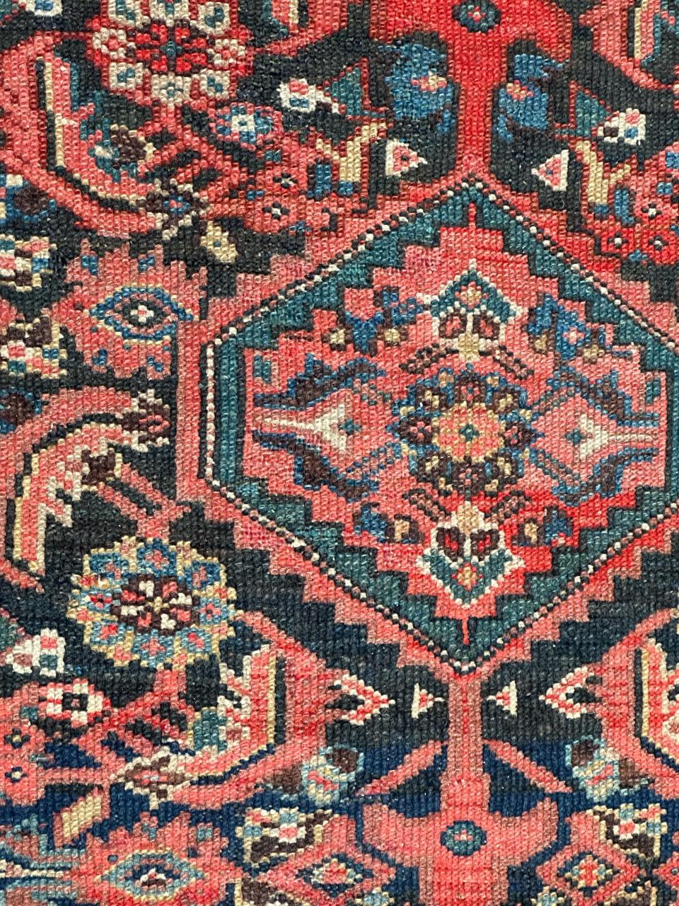 Nice antique fine Malayer runner rug For Sale 10
