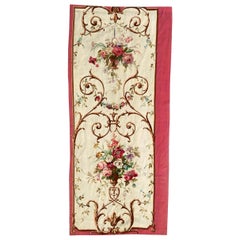 Nice Antique French Aubusson Tapestry Panel