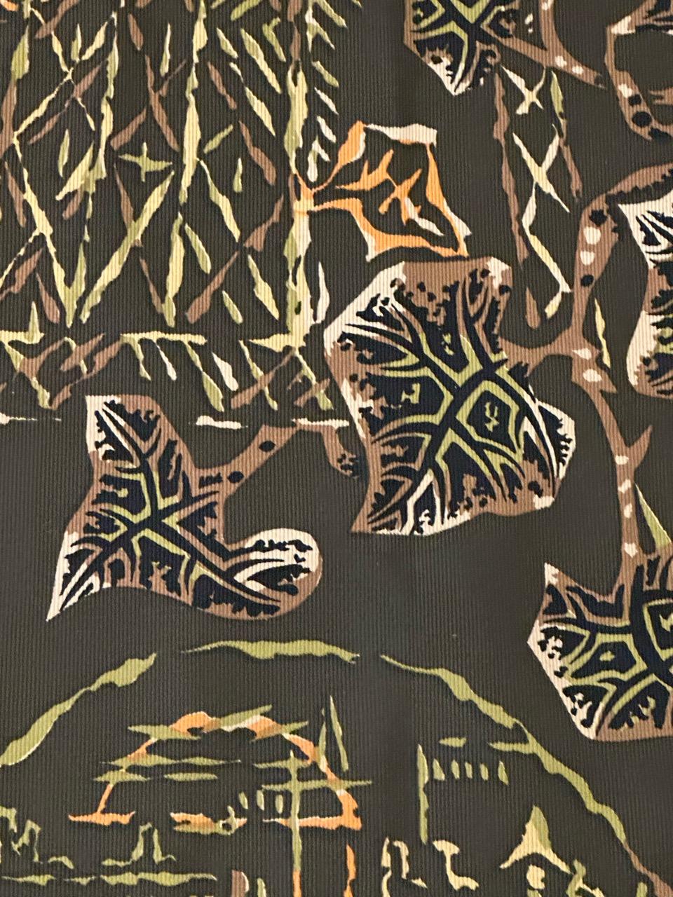 20ième siècle Bobyrug's Nice Antique French Hand Printed Lurçat Signed Tapestry en vente
