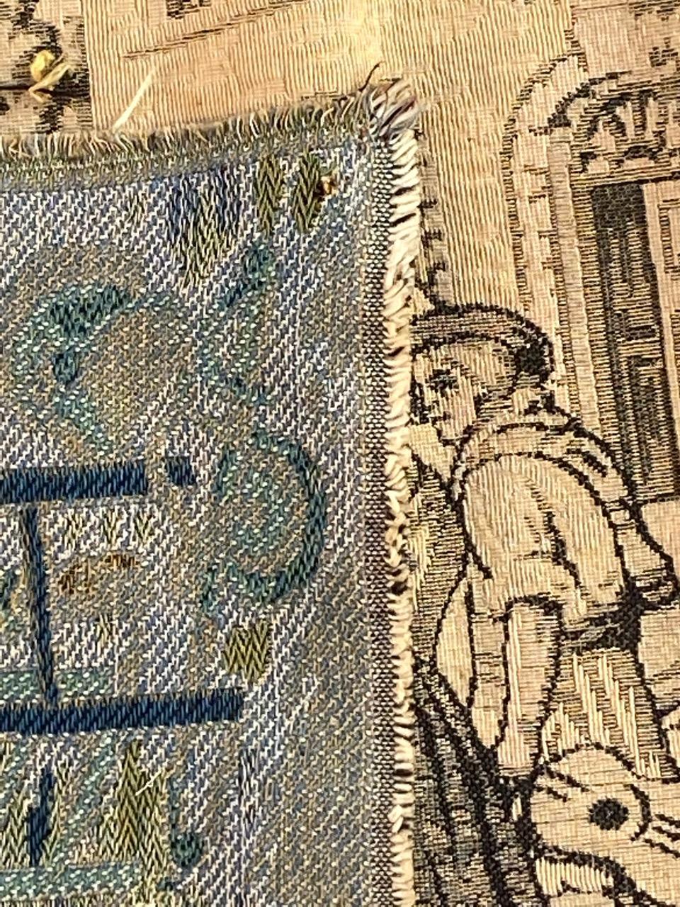 Bobyrug’s Nice Antique French Jaquar Tapestry  For Sale 7