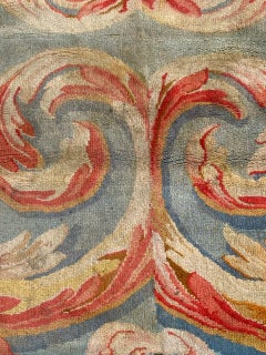 Nice Antique French Savonnerie Fragment Rug