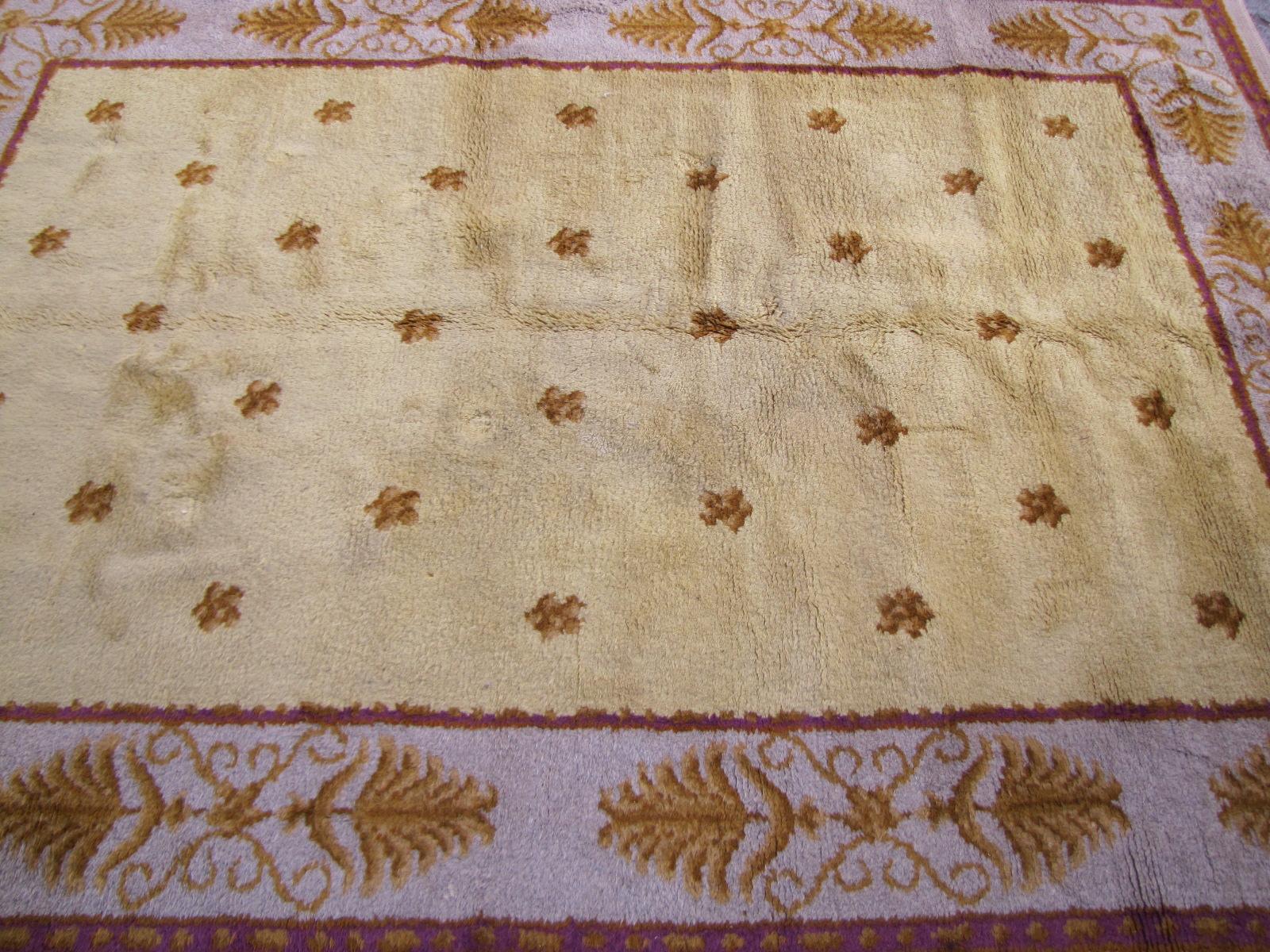 Nice Antique French Savonnerie Rug 1
