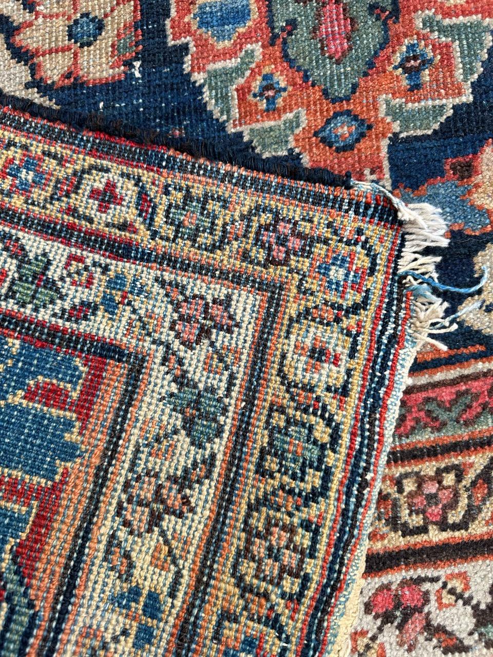 Bobyrug's Schöner antiker großer Mahal-Stil-Teppich im Angebot 5