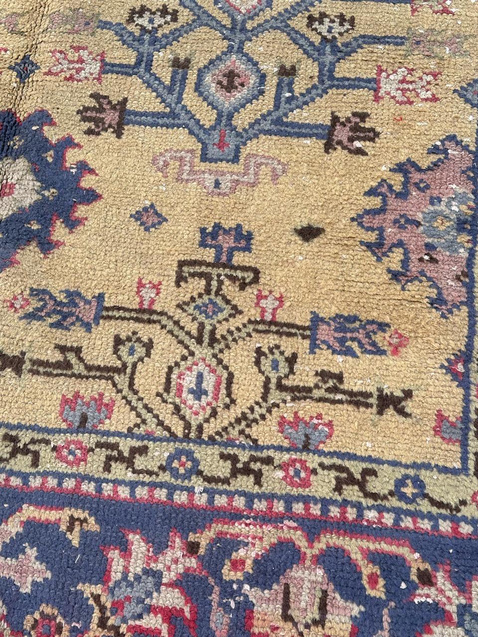 Nice antique large Turkish rug For Sale 4