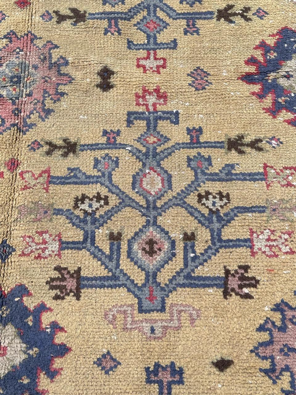 Nice antique large Turkish rug For Sale 5