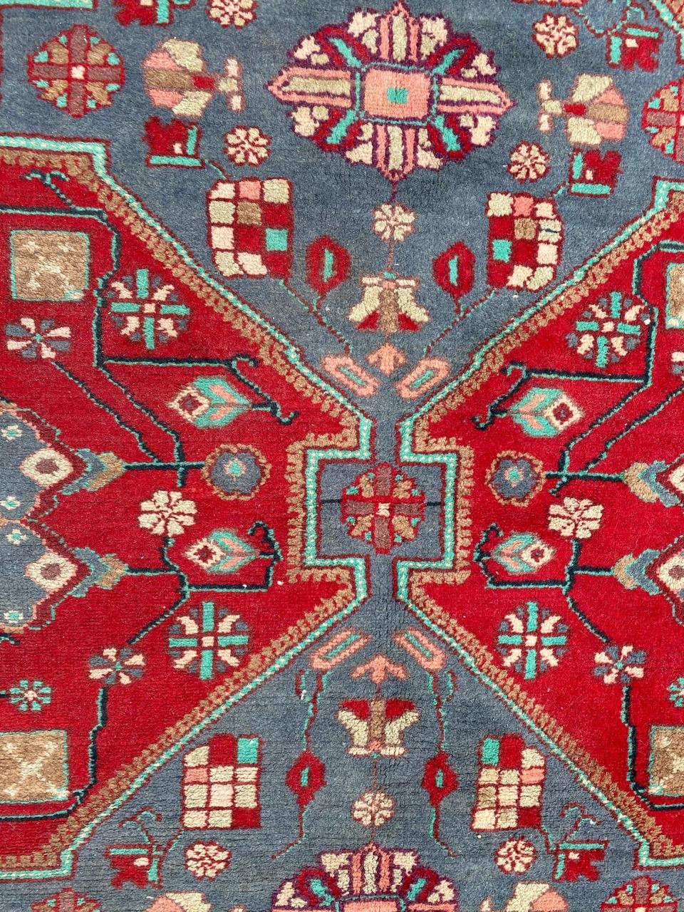 20th Century Bobyrug’s Nice Antique Malayer Rug For Sale