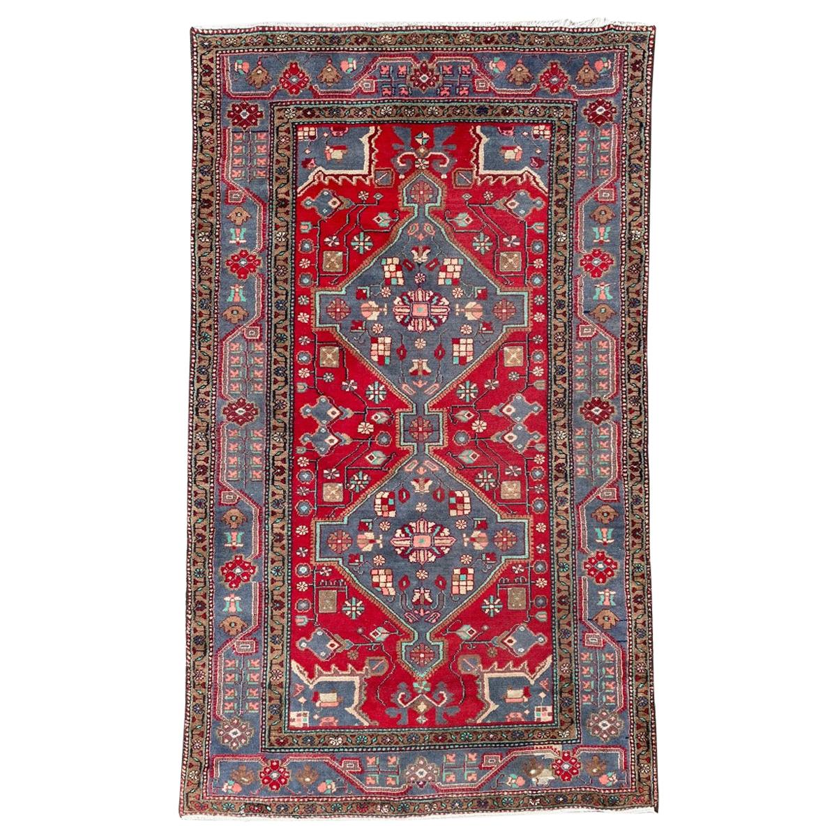 Bobyrug’s Nice Antique Malayer Rug