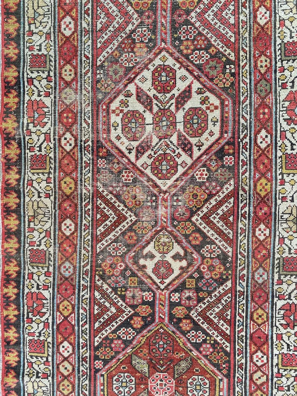 Hand-Knotted Nice Antique Malayer Runner
