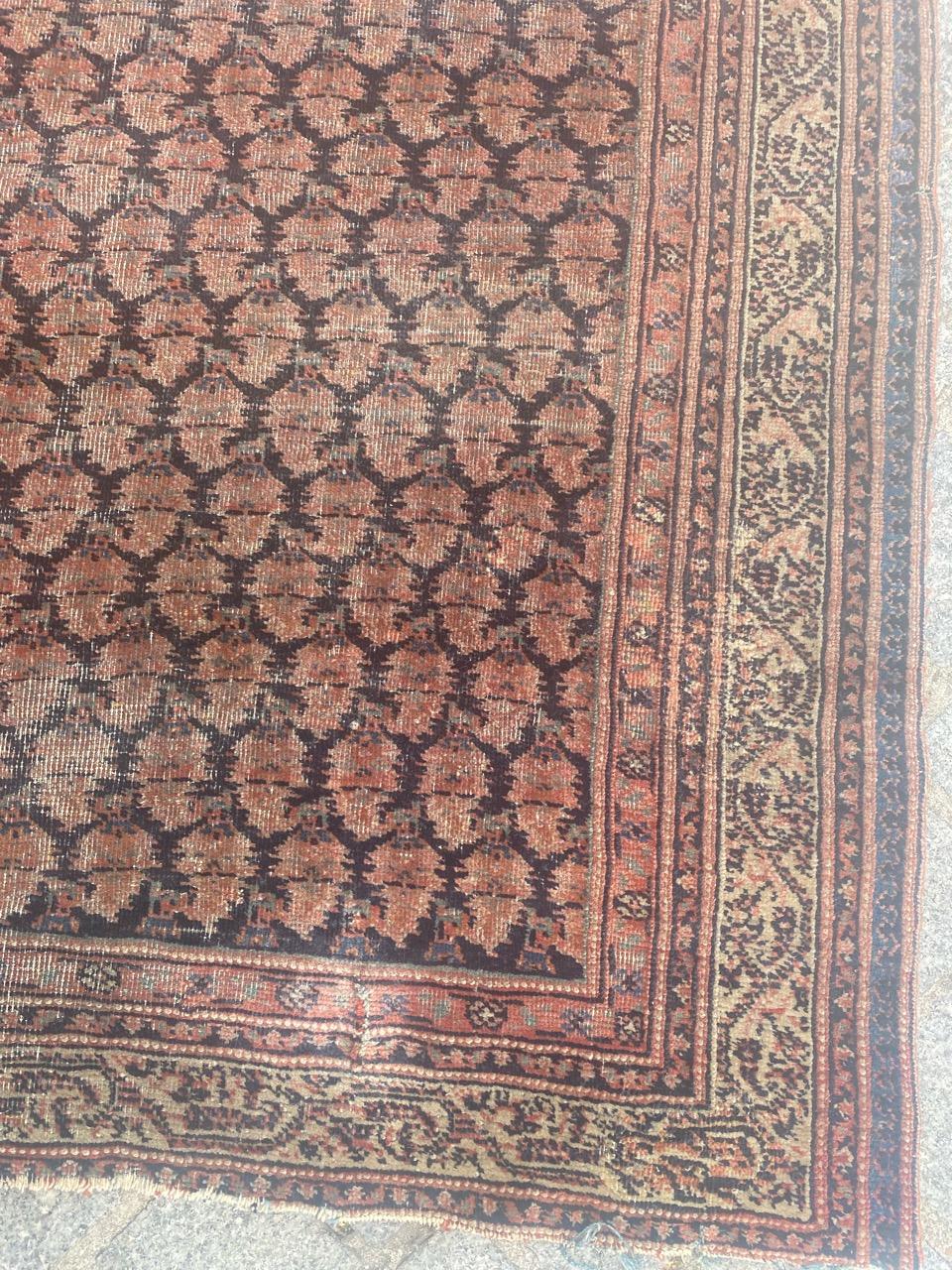 Malayer Bobyrug’s Nice Antique Mir Saraband Rug For Sale