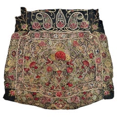 Bonito bordado antiguo Rashti Douzi de Bobyrug