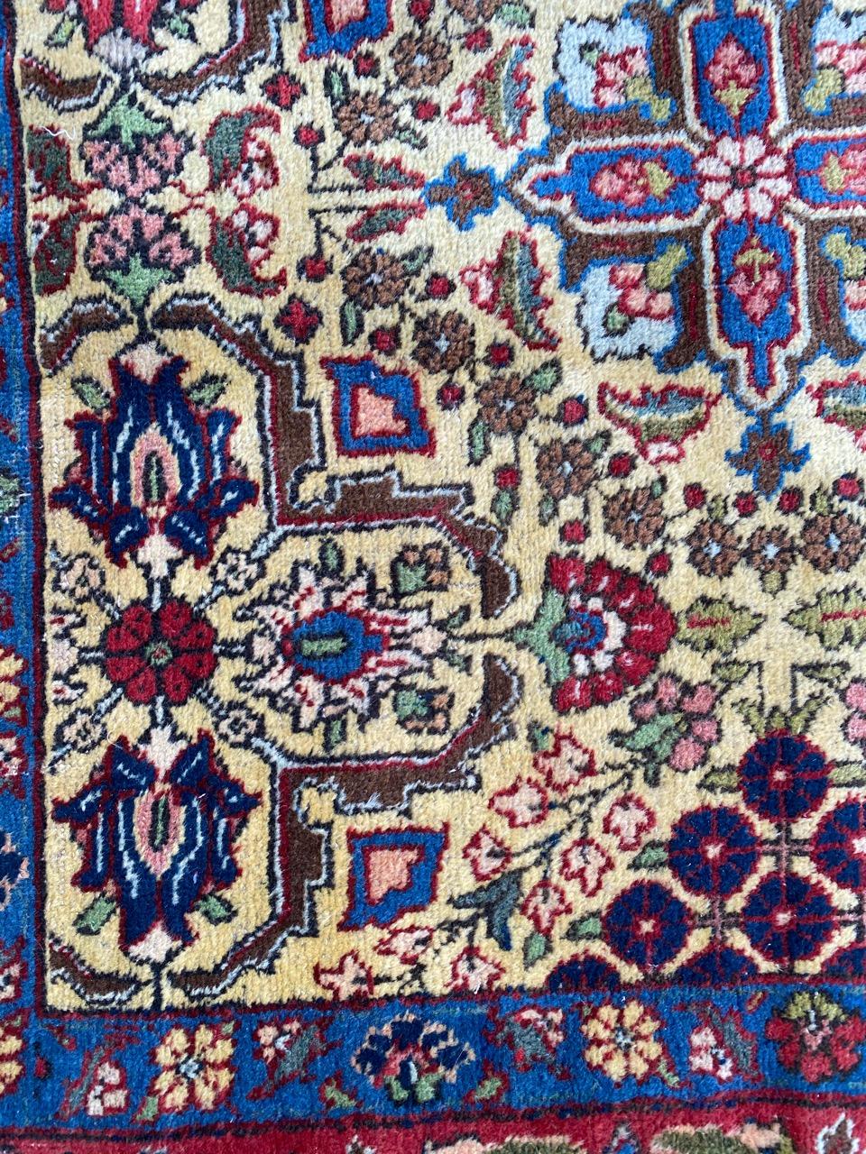 Bobyrug’s Nice Antique Tabriz Rug For Sale 6