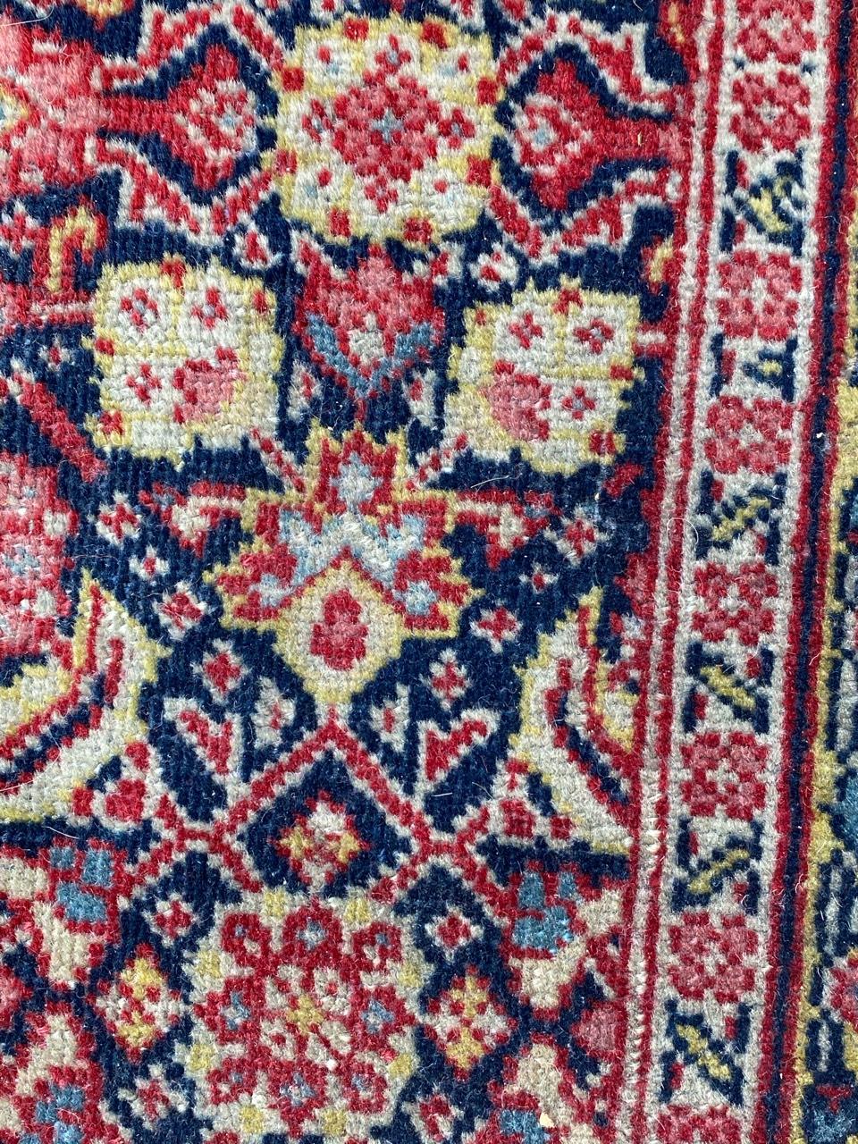 20th Century Bobyrug’s Nice Antique Tabriz Rug For Sale