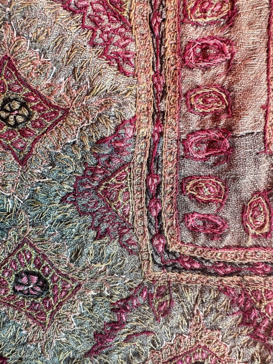 Bobyrug's Nice Antique Termeh Embroidery  im Angebot 5