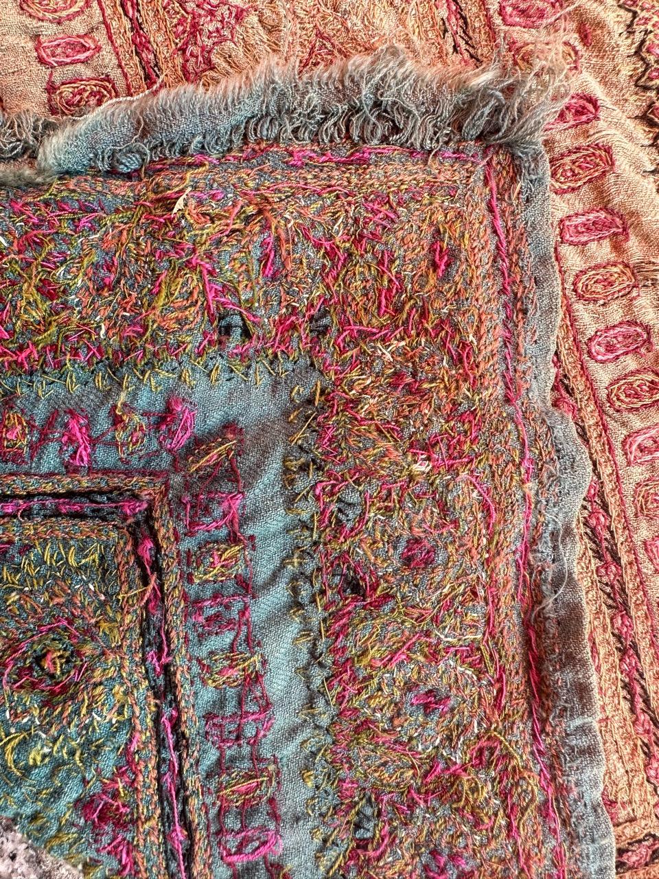 Bobyrug's Nice Antique Termeh Embroidery  im Angebot 8