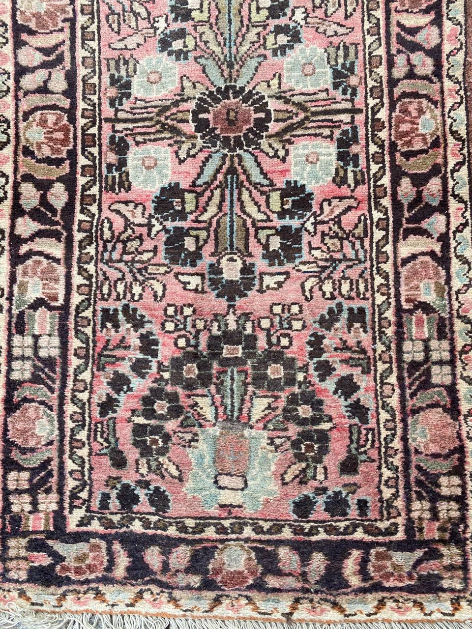 Asian Nice Antique Tribal Hamadan Runner For Sale