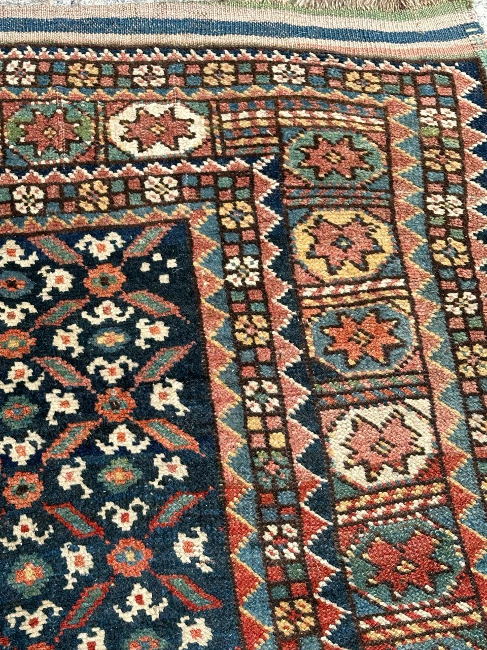 Nice antique tribal Kurdish rug For Sale 2
