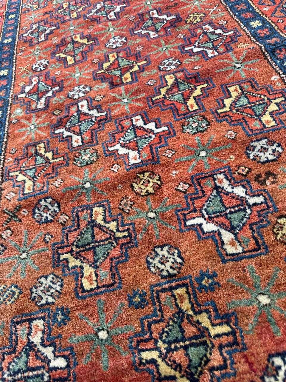 Nice antique tribal Kurdish rug For Sale 10