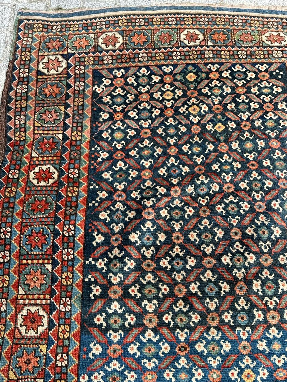 Nice antique tribal Kurdish rug For Sale 10