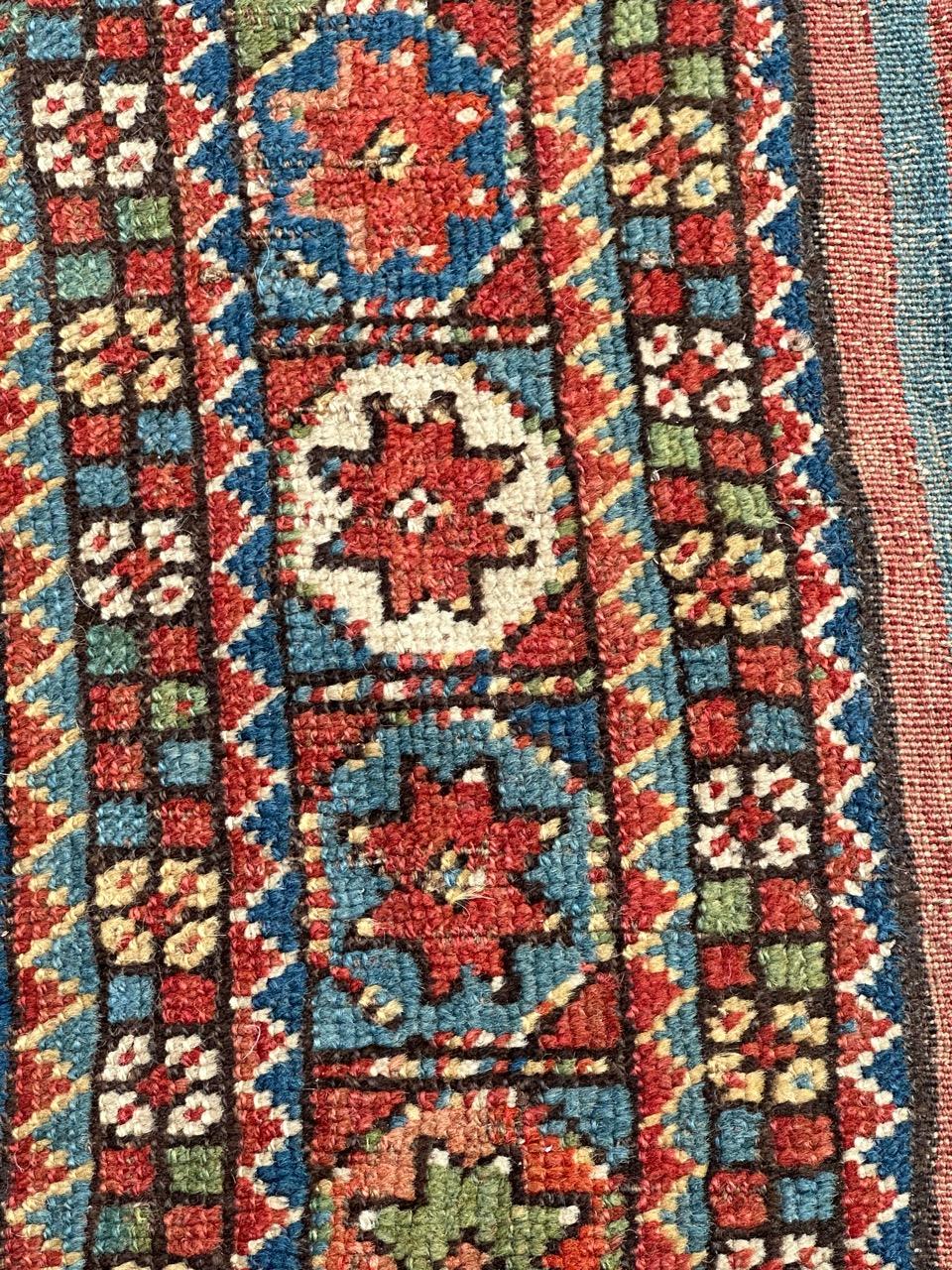 Nice antique tribal Kurdish rug For Sale 11