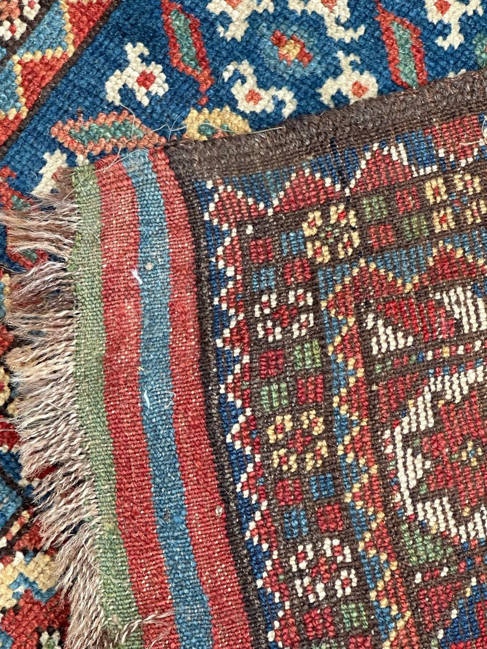 Nice antique tribal Kurdish rug For Sale 12