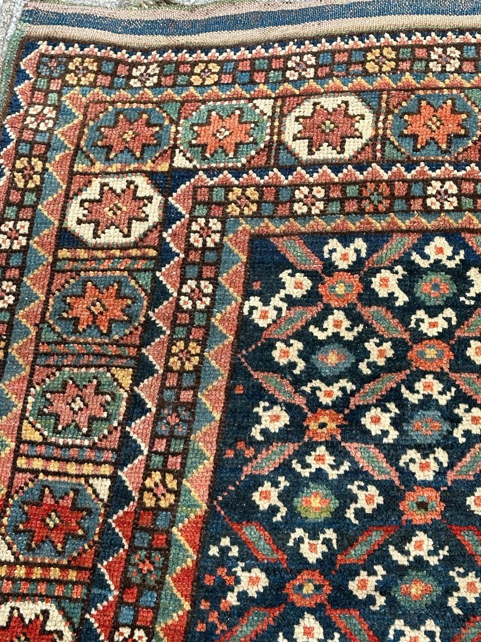 Nice antique tribal Kurdish rug For Sale 1