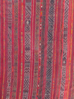 Nice Antique Tribal Turkmen Kilim Rug