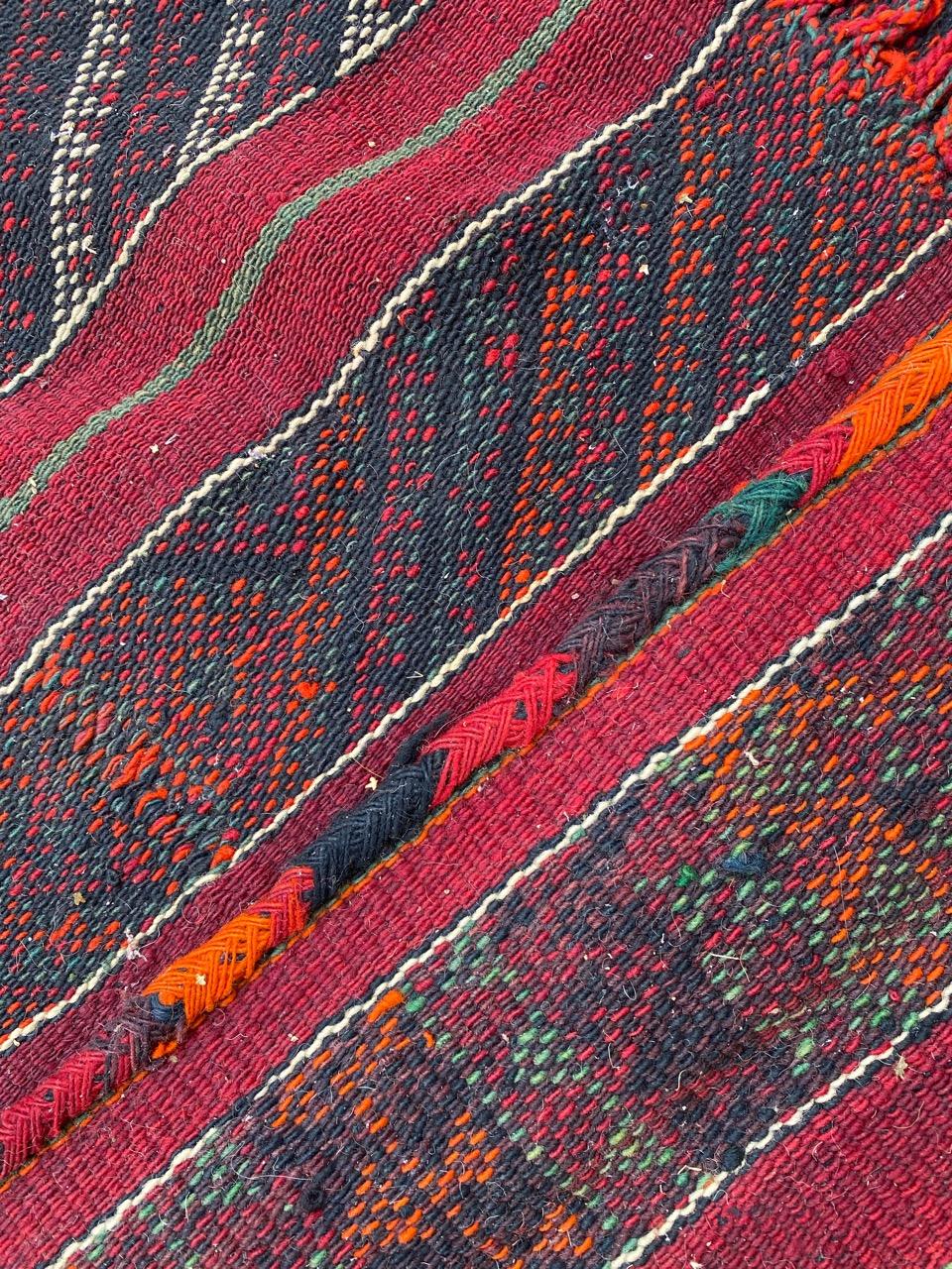 Nice Antique Tribal Turkmen Kilim Rug For Sale 2