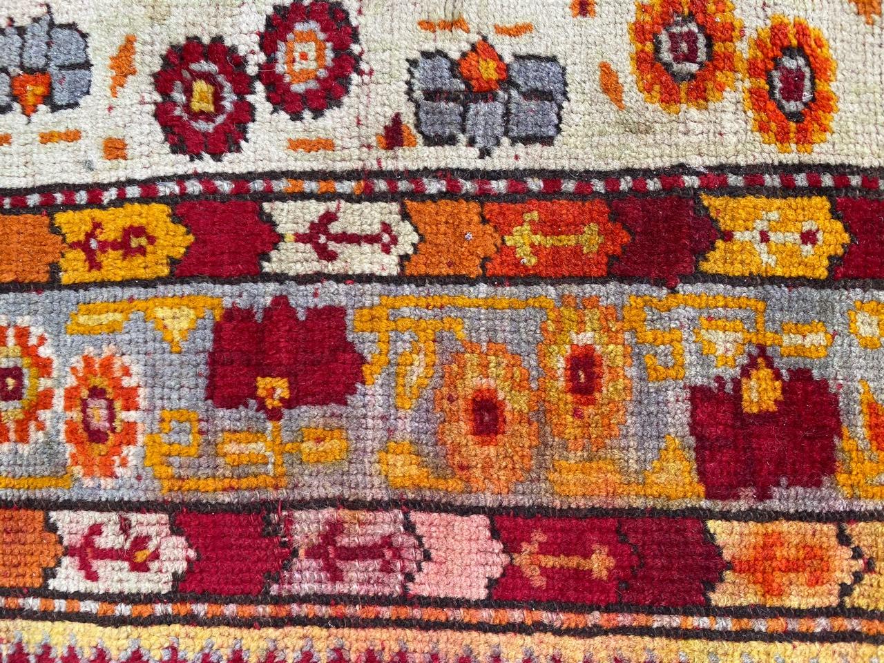 Bobyrug's Nice Antique Turkish Anatolian Rug im Angebot 2