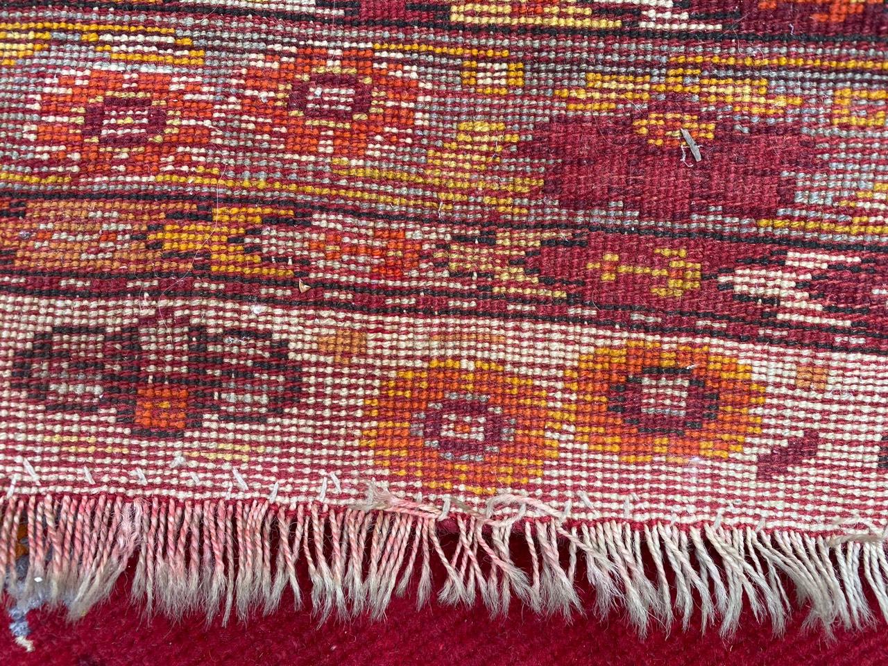Bobyrug’s Nice Antique Turkish Anatolian Rug For Sale 5