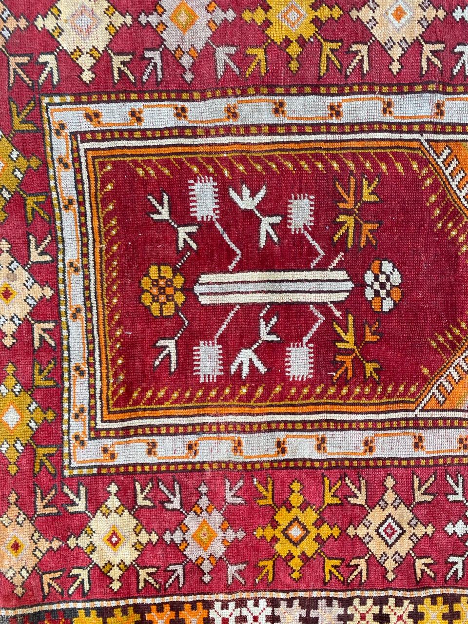 Oushak Nice Antique Turkish Anatolian Rug