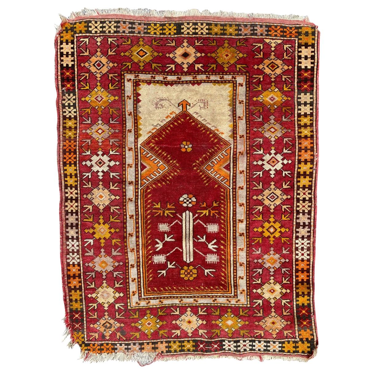 Nice Antique Turkish Anatolian Rug