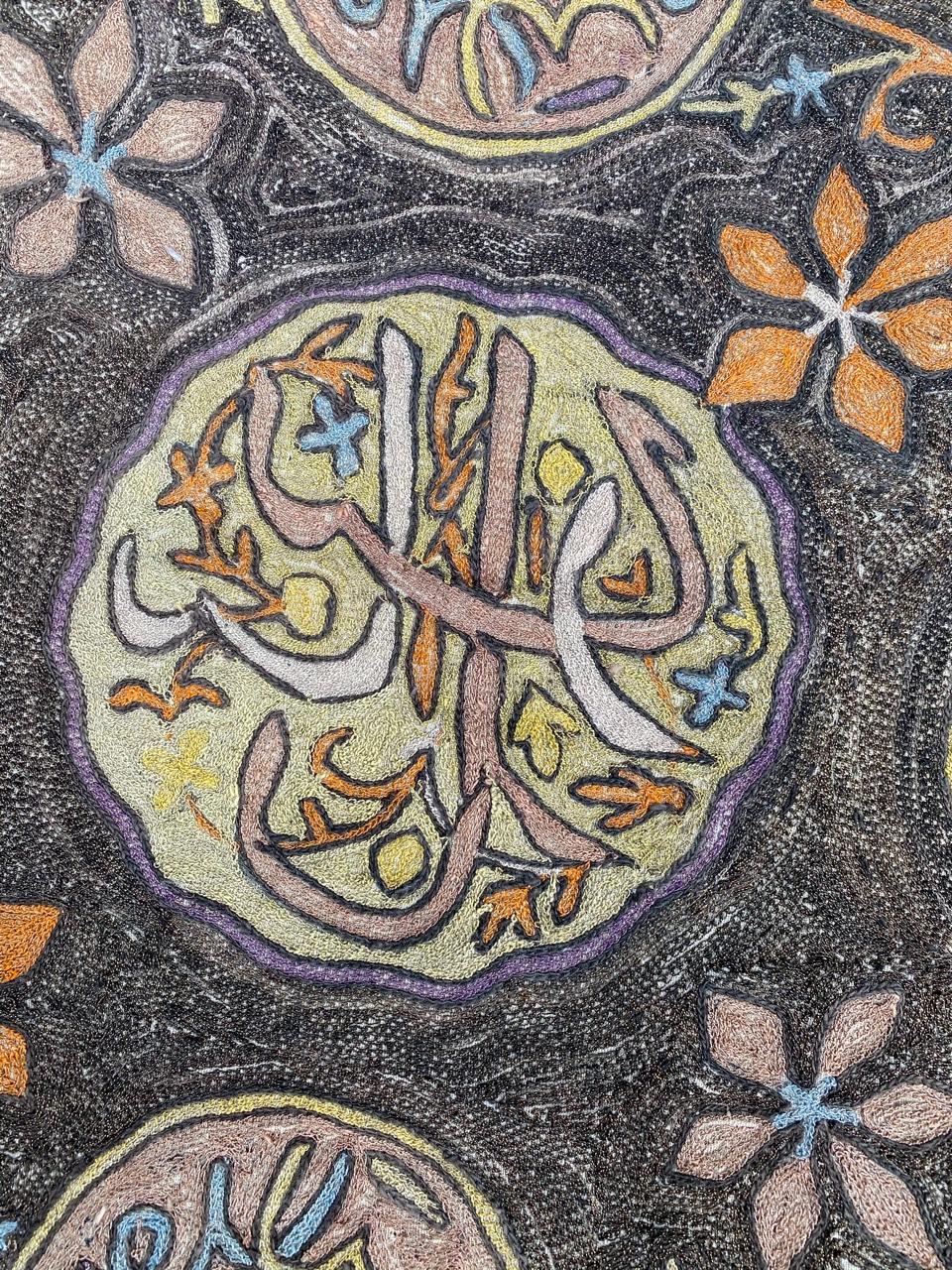 Embroidered Nice Antique Turkish Ottoman Embroidery