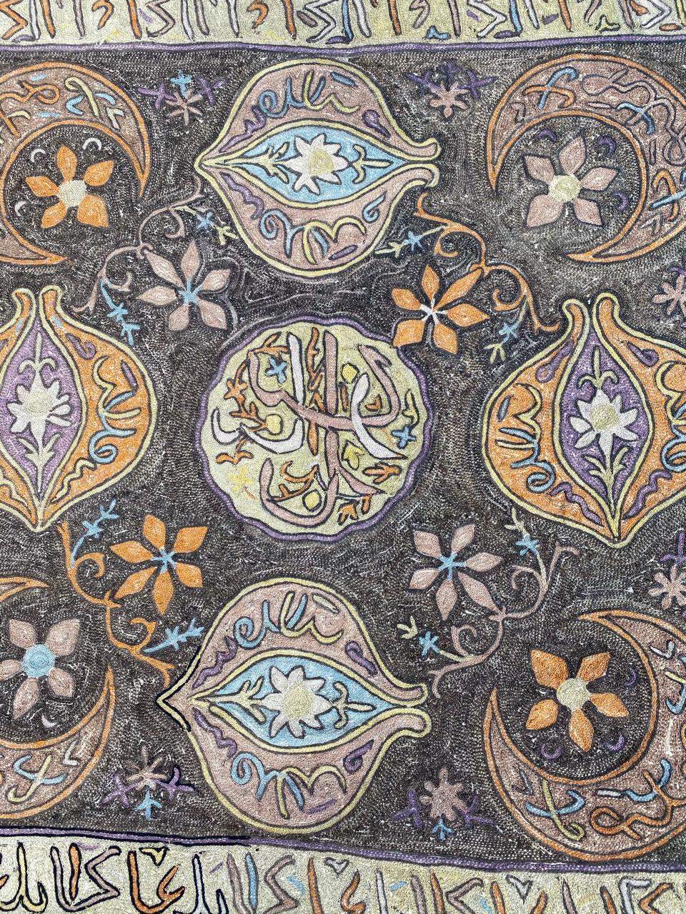 Antike türkische osmanische Stickerei, antik (20. Jahrhundert) im Angebot