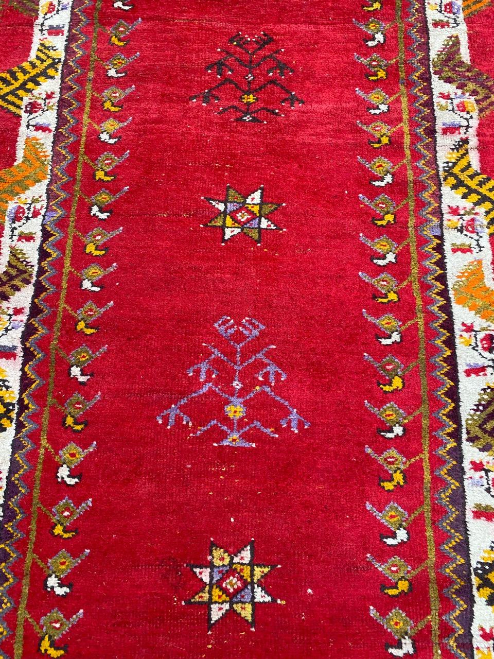 Bobyrug’s Nice Antique Turkish Oushak Runner In Good Condition For Sale In Saint Ouen, FR