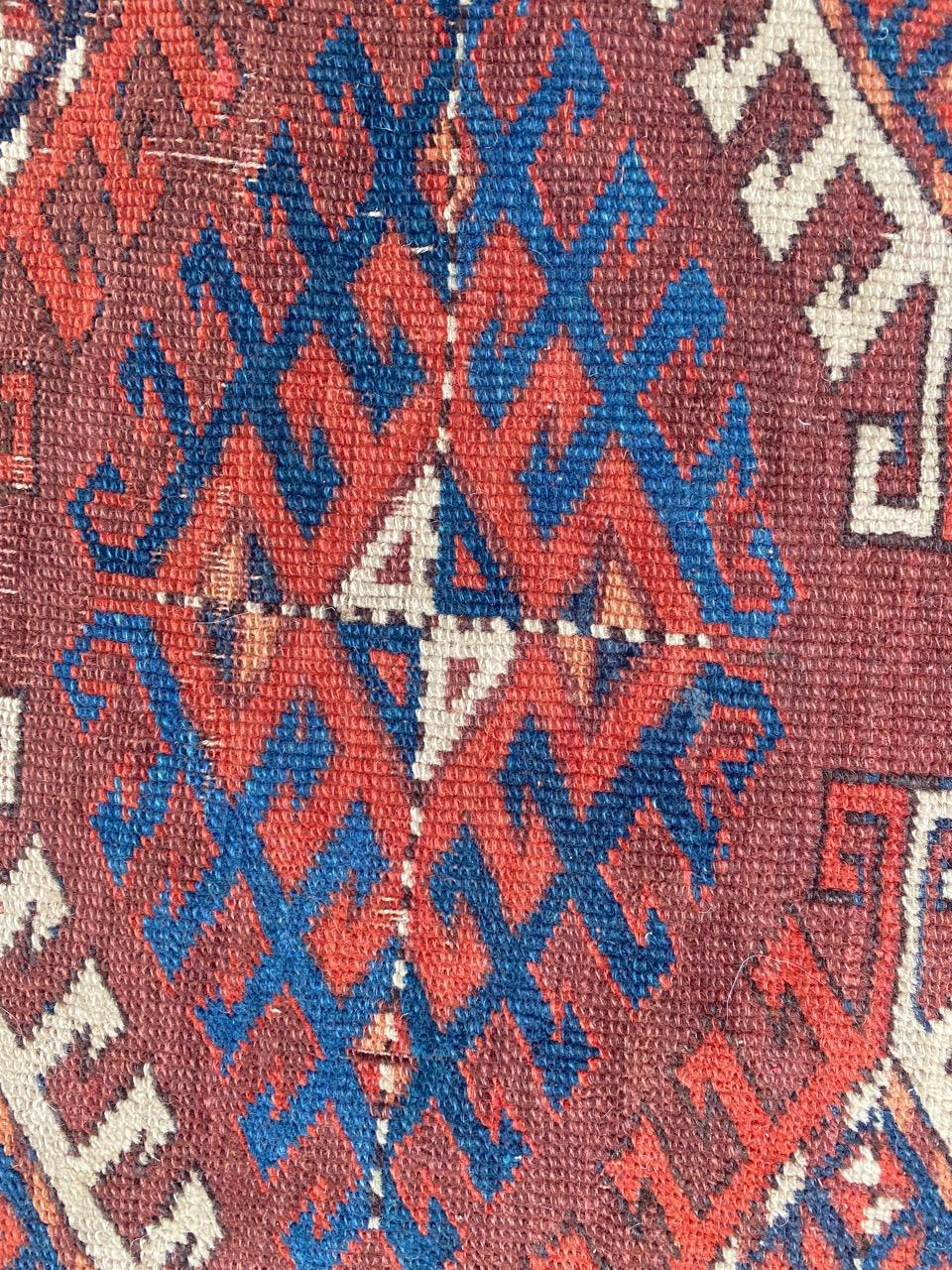 Bobyrug’s Nice Antique Turkmen Yumut Rug For Sale 5