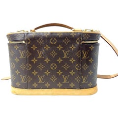 Louis Vuitton "Nice" beauty case size Unique
